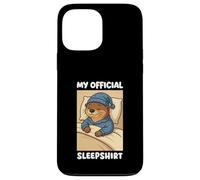 Pyjama Mignon de Loutre endormie drôle Mon Costume de Sommeil Coque pour iPhone 13 Pro Max