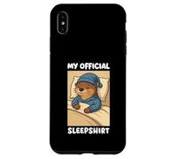 Pyjama Mignon de Loutre endormie drôle Mon Costume de Sommeil Coque pour iPhone XS Max