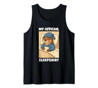 Pyjama Mignon de Loutre endormie drôle Mon Costume de Sommeil Débardeur