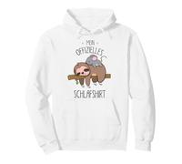 Pyjama Mignon pour Femme et Enfant en Forme de Paresseux endormi et Souris Sweat à Capuche