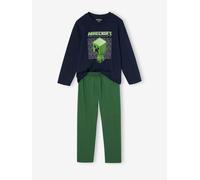 Pyjama Minecraft garçon bleu nuit 6A