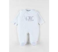 Pyjama naissance 1 pièce éléphant en jersey, beige 12M