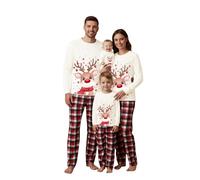 Pyjama Noel Famille Homme Ensemble Fille Couple Assorti Pijama Pijamas Femme Hiver Coton Chaud Pyjamas De Tenue Noël Combinaison Bebe Enfant Garcon Pere Christmas Family Vêtement Adulte Vetement Mere