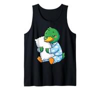 Pyjama Nuage Mignon en Forme de Canard endormi Débardeur