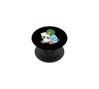 Pyjama Nuage Mignon en Forme de Canard endormi PopSockets PopGrip Adhésif