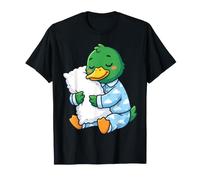 Pyjama Nuage Mignon en Forme de Canard endormi T-Shirt
