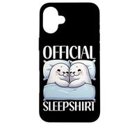 Pyjama Officiel Seal Sleep Humour Coque pour iPhone 16 Plus