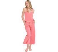 Pyjama pantacourt femme Lisca Freely Rose M