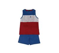 Pyjama piÃšces sans manches enfant Lois Bleu 8 ans