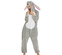 Pyjama Pilou Pilou Femme Chaud et Doux Combinaison Surpyjama Polaire Pyjama Onesie Adulte Animaux Déguisement Carnaval- Combinaison Pyjamas Unisexe Animal Combinaisons Homewear Pyjamas Party