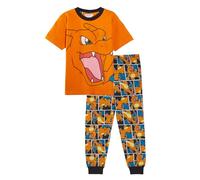 Pyjama Pokémon à manches courtes pour enfants et adolescents avec bas pleine longueur, Dracaufeu, 11-12 ans
