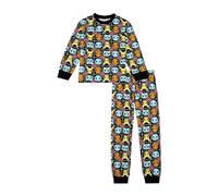 Pyjama Pokémon pour garçon, ensemble de pyjama Pikachu, âgés de 5 à 12 ans, Noir , 8-9 ans