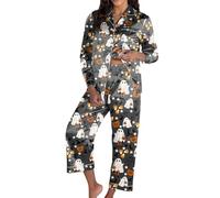 Pyjama Polaire Femme Hiver Peignoir Enceinte Moelleux Liquette Ouverte Eclair Confortable sans Destockage Maman Pyjamafemme Vache Renard Moulante 52 Lion Saint Petit Ridicule