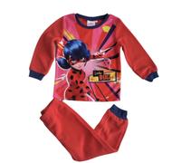 Pyjama Polaire Miraculous Ladybug Rouge (Taille 5 Ans,Couleur Rouge)
