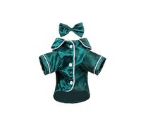 Pyjama pour animal de compagnie, vêtements chauds et confortables, combinaison à quatre pattes pour animaux de compagnie avec un nœud, vêtements élégants et légers, spécialement conçu pour les chats