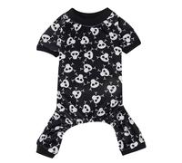 Pyjama pour chien - Costume d'Halloween à motif de crâne squelette - Combinaison pyjama pour chien - Combinaison pyjama pour chien - Dos 63,5 cm, taille XXL