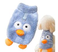 Pyjama pour chien par temps froid | Manteau de costume en peluche douce pour animaux de compagnie - Vêtements d'hiver pour la marche, l'extérieur, Noël et le soir