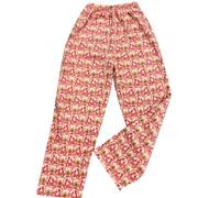Pyjama pour femme - Pantalon long d'été - Pantalon de pyjama pour femme - Jersey - Animal World - Flanelle - Automne et hiver - Nouveau Coral Velvet Épais - Chaud et décontracté, bleu clair, M