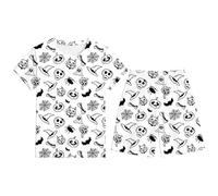 Pyjama pour GarçOn Fille De Halloween Ensembles Pyjamas imprimés Filles Enfants VêTements Maison Doux Tenue 2 Pieces et GarçOns
