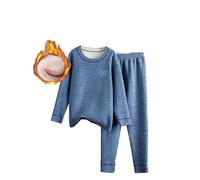 Pyjama pour GarçOn Fille - Fille GarçOn Polaire Pyjama VêTements De Nuit Flanelle Mignonne PèRe NoëL Dinosaure Doux Tenue 2 Pieces VêTement De Nuit Sleepwear Thermiques Epais Hiver Sleepwear