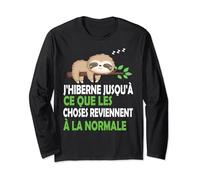 Pyjama pour paresseux, chemise de nuit Manche Longue