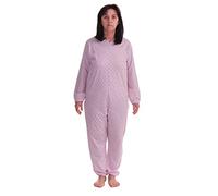 Pyjama pour Seniors avec Fermeture au Dos, Sérénité, pour Alzheimer ou Incontinence, Manches Longues, 1 Zip au Dos