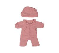 Pyjama Rose Avec Chapeau Pour Poupée De 38cm Rose