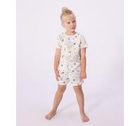 Pyjama short enfant en coton imprimé Opéra Petit Bateau - blanc - Taille 8 ans 8A blanc/multicouleur