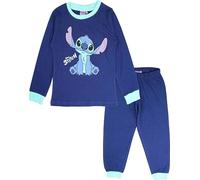 Pyjama Stitch pour Fille Disney Lilo and Stitch (as4, Age, 3_Years, Regular, Marine)