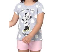 Pyjama t-shirt et short fille Admas Minnie Dots Disney Gris 14 ans