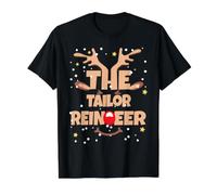 Pyjama The Tailor Reindeer T-Shirt Graphique avec Valeur, Homme, Noir, S