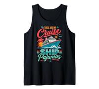 Pyjama « These are My Cruise Ship » Débardeur