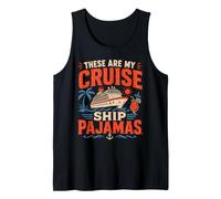 Pyjama « These are My Cruise Ship » en Famille Débardeur