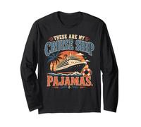 Pyjama « These are My Cruise Ship » en Famille Manche Longue