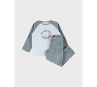 Pyjama Velours Imprimé Beige 5A