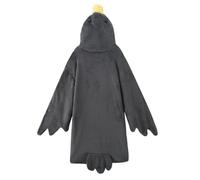 Pyjamas Amusants Big White Goose, Onesies De Noël,Pyjamas De Noël De Carnaval pour Hommes Et Femmes, Onesies De Cosplay Unisexes D’Une Seule Pièce (Black(excluding Shoes),XXL)