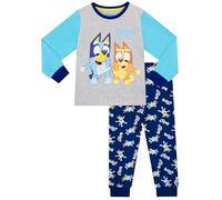 Pyjamas Bleus | Pyjamas pour garçon | Pyjama à Manches Longues pour garçon Bingo | 18 Mois à 6 Ans