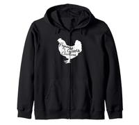 Pyjamas, Bottes et Poules, Ferme, volaille, Oiseaux, Nature Sweat à Capuche