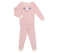 Pyjamas / Chemises de nuit filles Petit Bateau BREXO Rouge 5 ans