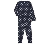 Pyjamas / Chemises de nuit filles Petit Bateau FREROT Marine 24 mois