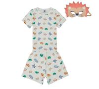 Pyjamas / Chemises de nuit garcons Petit Bateau PYJACOURT + MASQUE Multicolore 10 ans