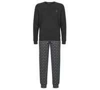 Pyjamas / Chemises de nuit hommes Emporio Armani PYJAMA WITH CUFFS SET AF14994 Multicolore EU L