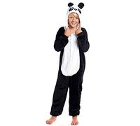 Pyjamas d'animaux filles et enfants unisexes 【Taille enfant 3-12 ans】Déguisement Ours Panda Combinaison Carnaval Fiestas【Taille 5-6 ans】