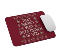 Pyjamas De Noël Drôles Et Moches Qui N'Étaient Pas Très Axés sur Les Données De Votre Noël Mouse Pad Petit Mousepad Antidérapant Tapis De Souris pour Bureau Jeu Travail 25X30Cm