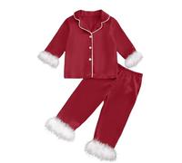 Pyjamas pour Filles Ensemble Pyjama Kawaii Vêtements de Nuit Enfant Ado Manches Courte Tops et Short Fille Casual Enfants Jeunes