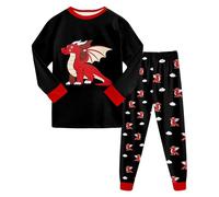 Pyjamas pour Garçons Enfants Ensembles De Pyjamas Pyjama Garçon Chaud Unisexe Impression De Dessin Léger Pyjama Bébé Jeunes Enfants Doux Vêtements D'intérieur
