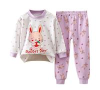 Pyjamas pour Garçons Pyjama Garçon Enfants Ensembles De Pyjamas Léger Unisexe Confortable Jeunes Enfants Manches Longues Chaud Loungewear Vêtements D'intérieur