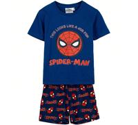 Pyjamas pour jeunes filles Les super-héros accompagnent aussi les enfants dans leurs rêves. Ce pyjama court Marvel pour enfant met en scène des personnages comme Spider-Man, Hulk, Iron Man et Captain 
