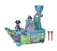 PJ Masks Bateau Pirate de l'air, Jouet préscolaire, véhicule avec 2 Figurines articulées, pour Enfants dès 3 Ans F36655L0 Multicolore