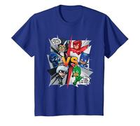 Pyjamasques Heroes Save The Day T-Shirt, Enfant, Bleu Royal, 3 Ans